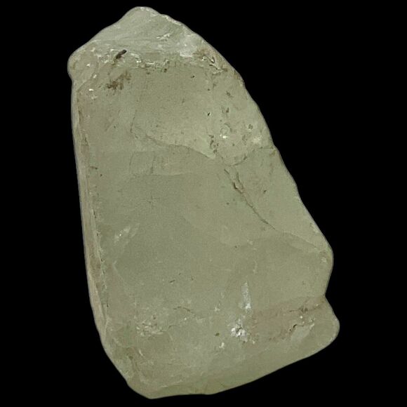 Translucent‎ Cream Art Glass Cullet Glowing Manganese Slag Glass #5GX42 - Picture 5 of 7